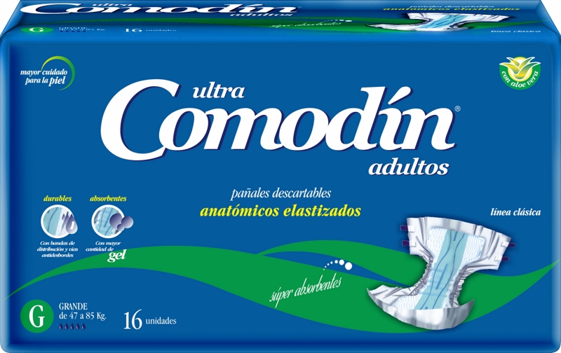 Comodin Anatomico Grande x 80 unid