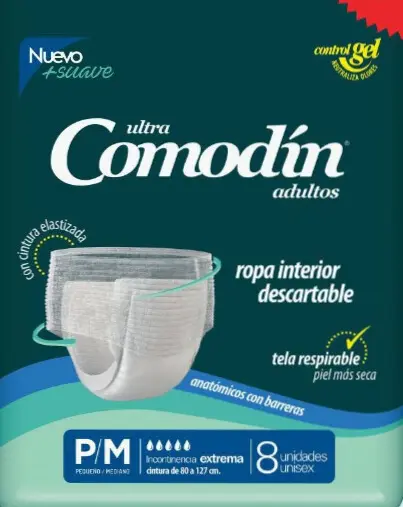 ROPA INTERIOR DESC COMODIN P-MED x 64 unid (x8)
